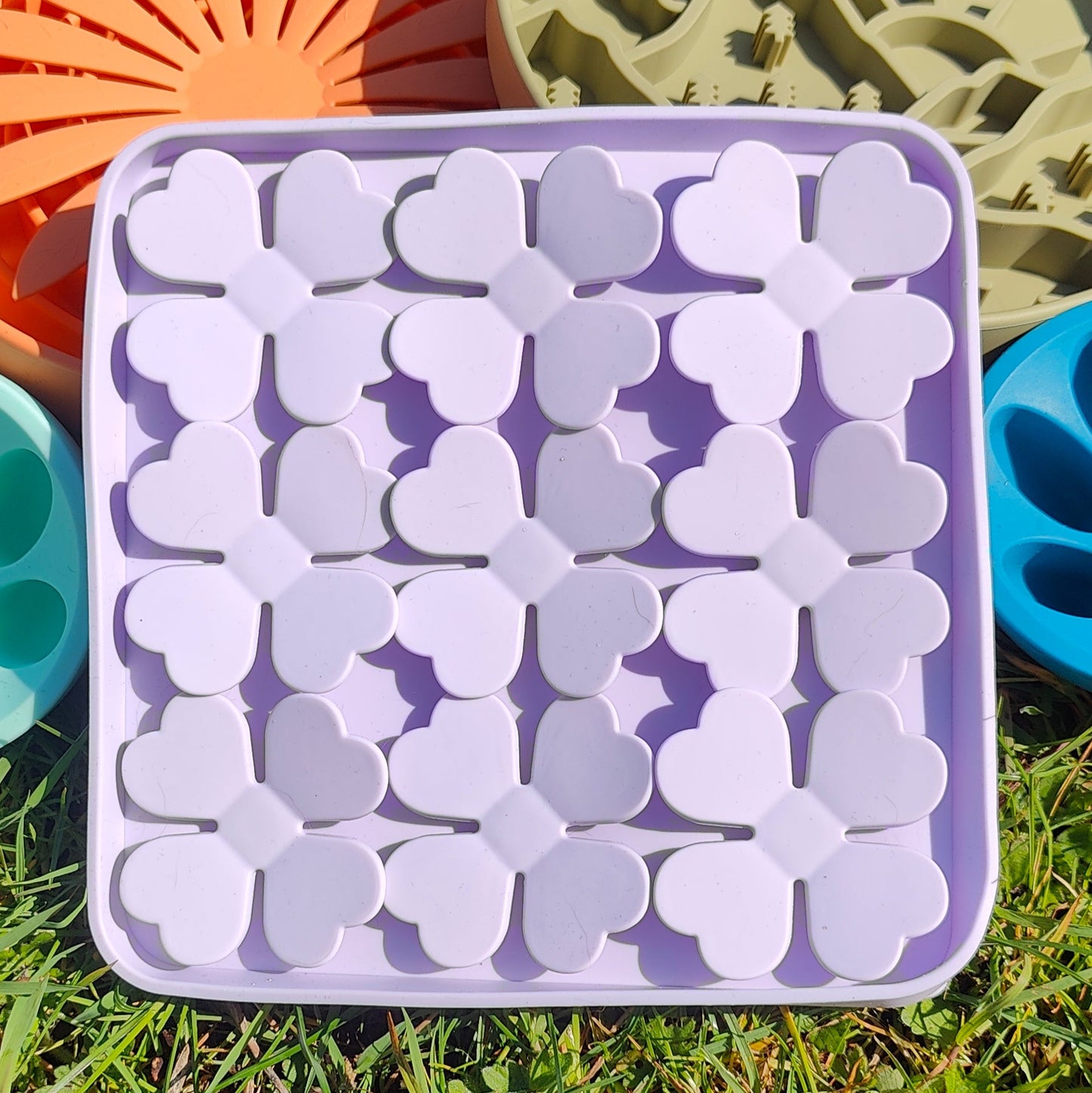 Floral Silicone Snuffle Mats