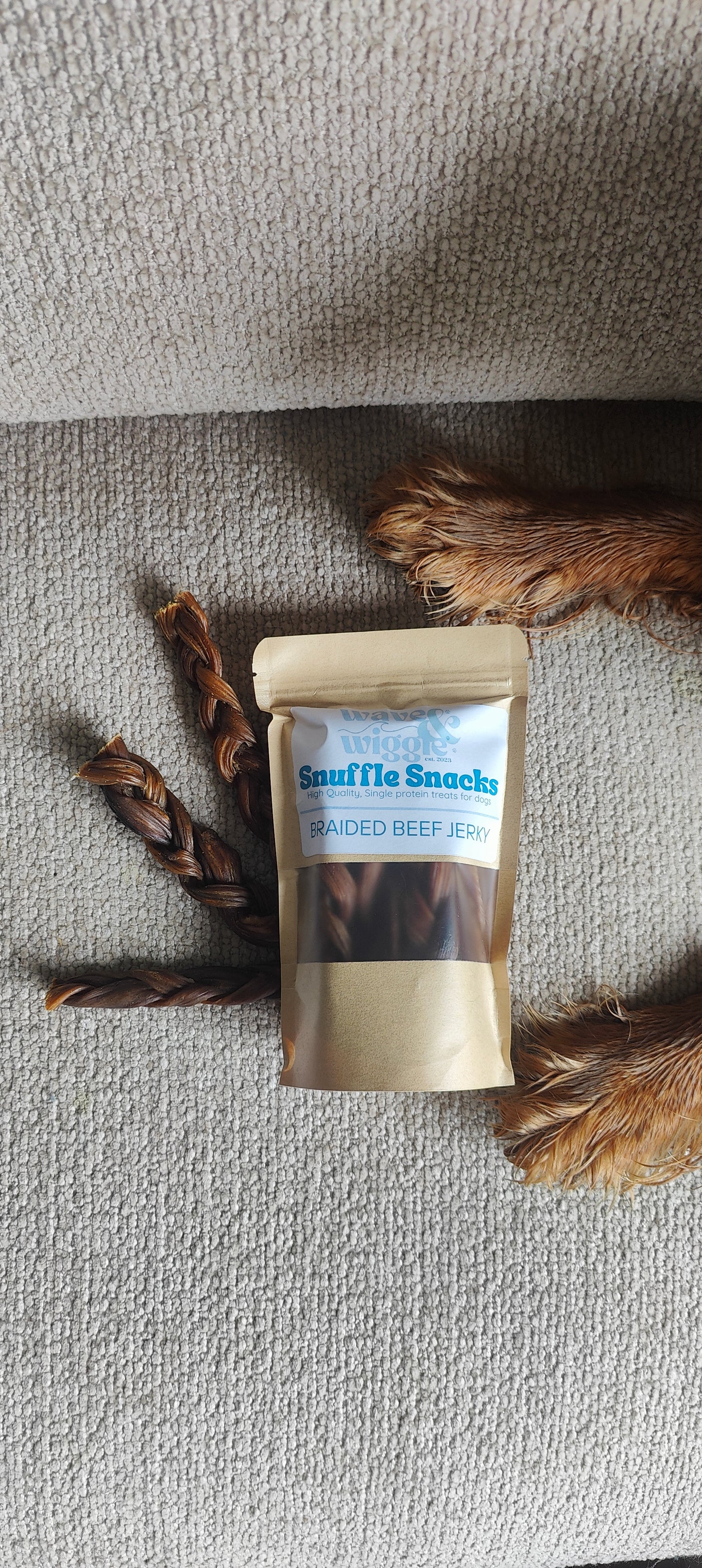 Braided Beef Jerky Chew