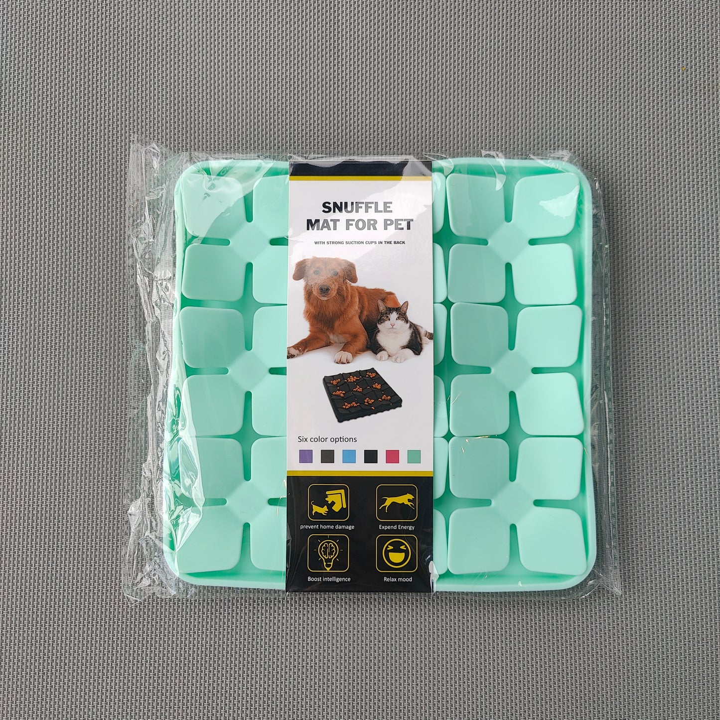 Silicone snuffle mats