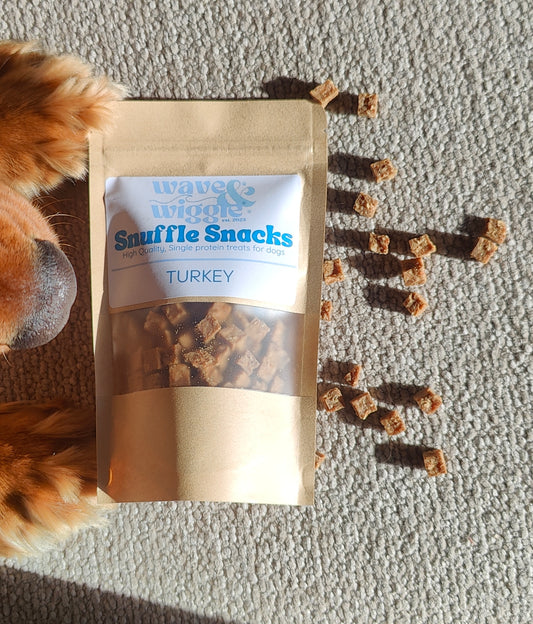Turkey Snuffle Snacks