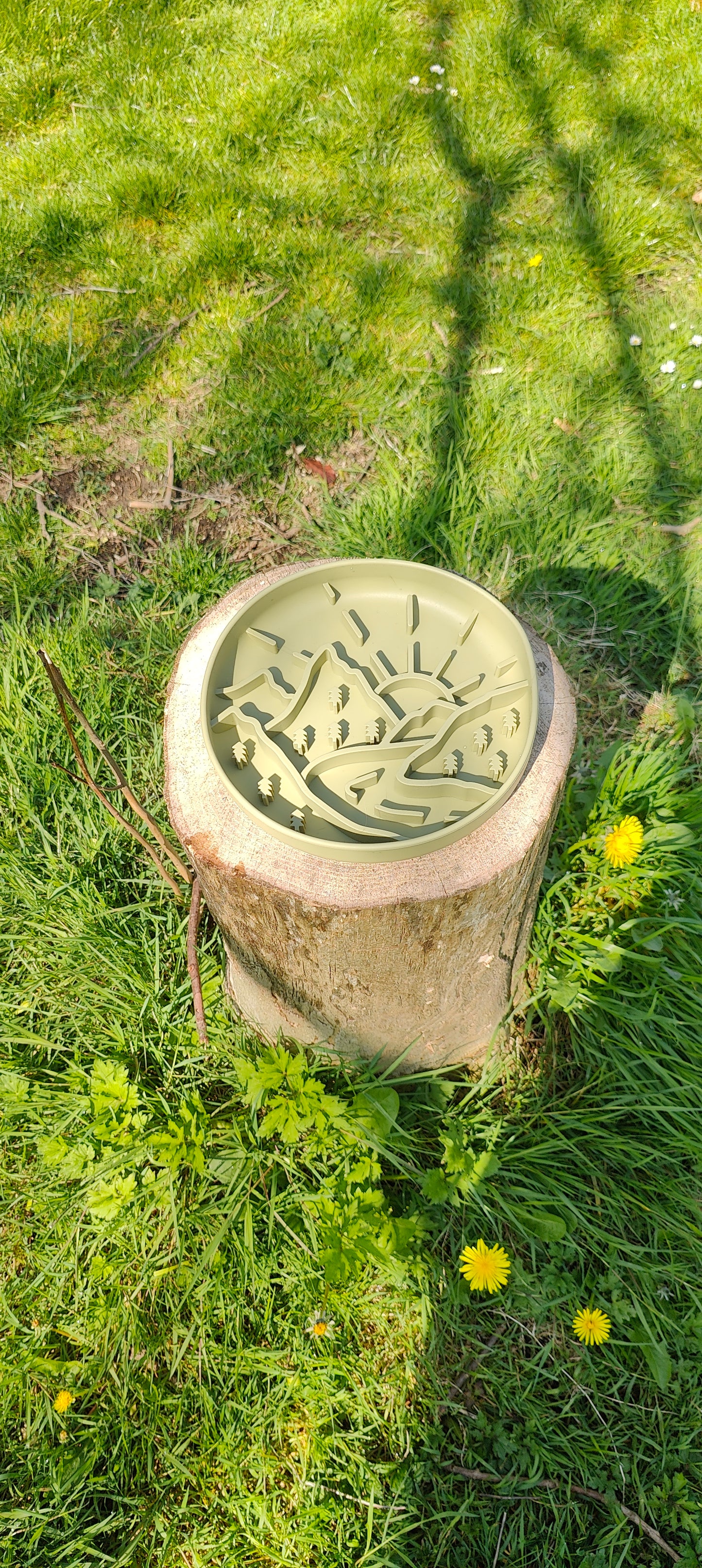 Mountain Rise Slow Feeder Bowl